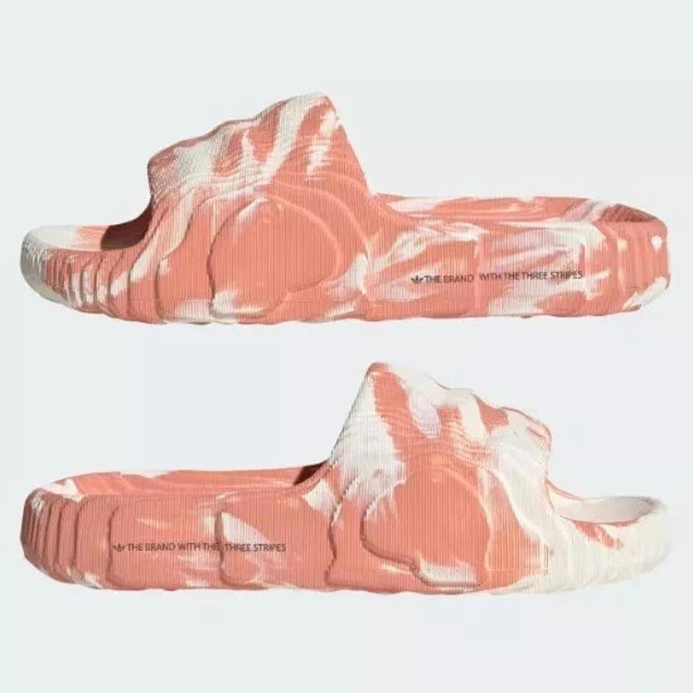 Adidas Adilette 22 Slide Slippers, Wonder Clay/ Earth Strata,  ID7809, Size 14